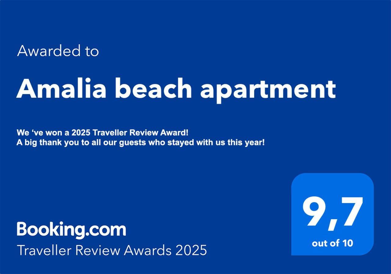 Amalia Beach Apartment Коккари Экстерьер фото